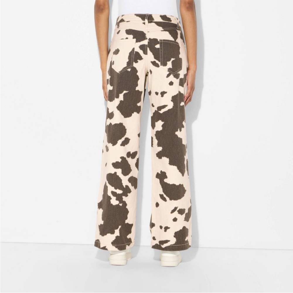 Women's High-Rise Straight Leg Pants - Wild Fable - Picture 3 of 3